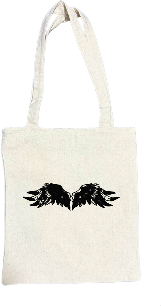 Goth tote bag Beige 24