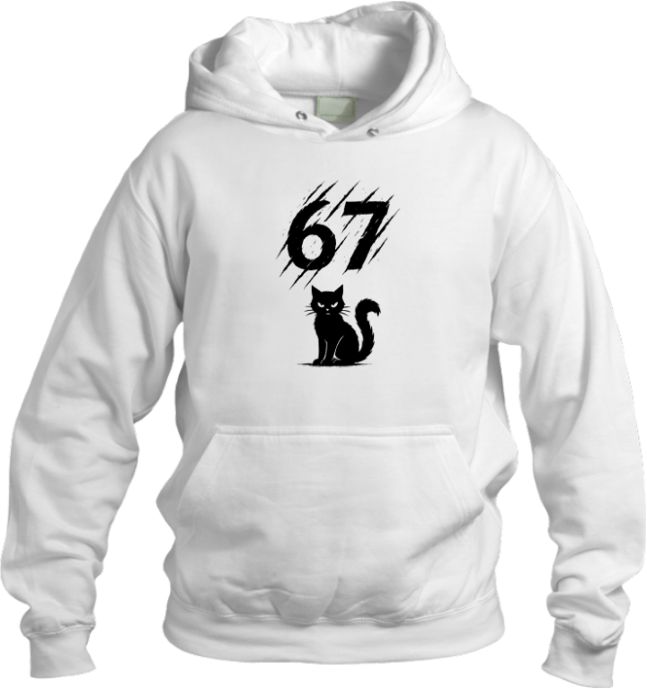 designs 67 Oversize Hoodie White 16