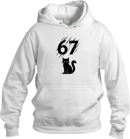 designs 67 Oversize Hoodie White 16