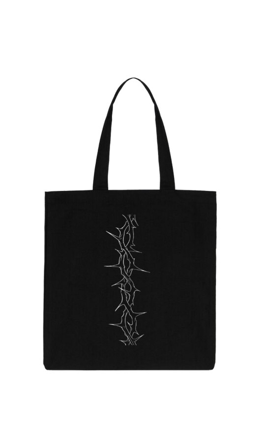Goth tote bag Black 16