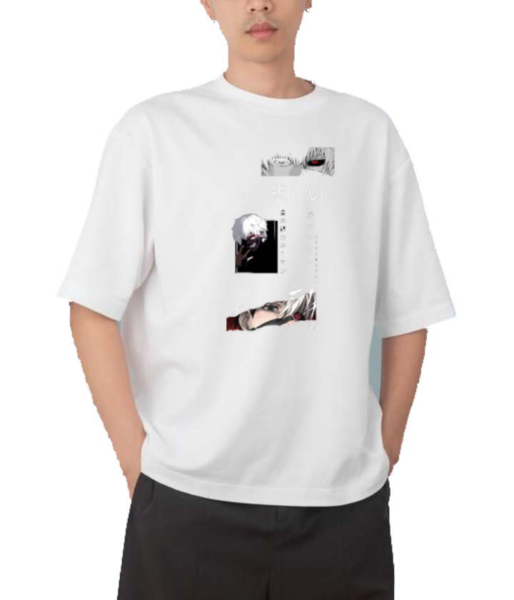 Tokyo ghoul t- shirt One Size White 16