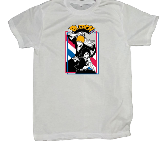 Bleach t- shirt fat White 16