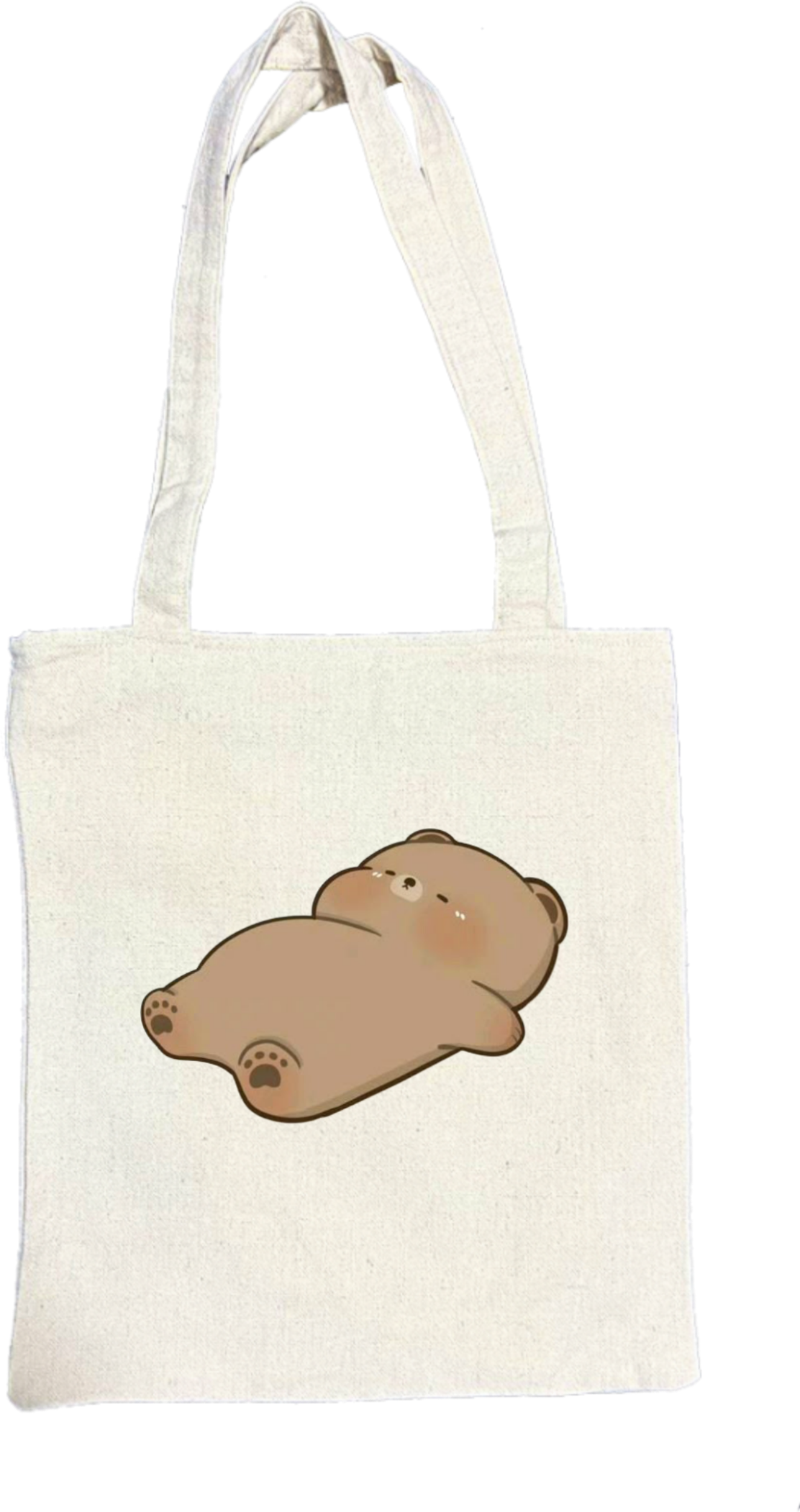 bear tote bag Beige 16