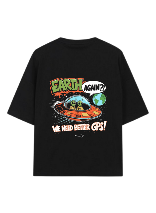 aliens One Size t- shirt Black Back 13
