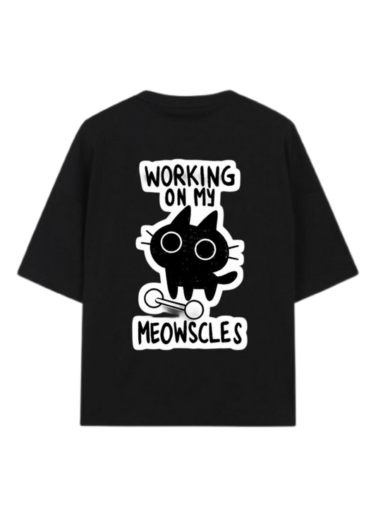 workout gym pilates One Size t- shirt Black Back 16