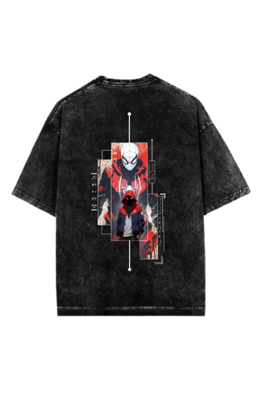 Spiderman t- shirt One Size Washed Back 16
