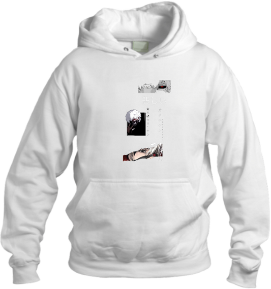 okyo Ghoul One Size hoodie White 16