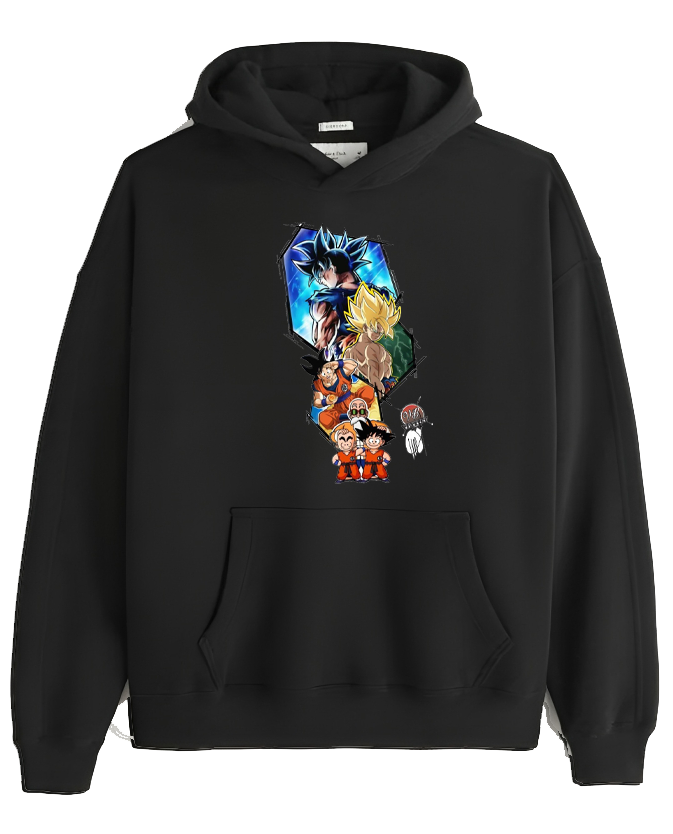 Dragon Ball One Size hoodie Black 16