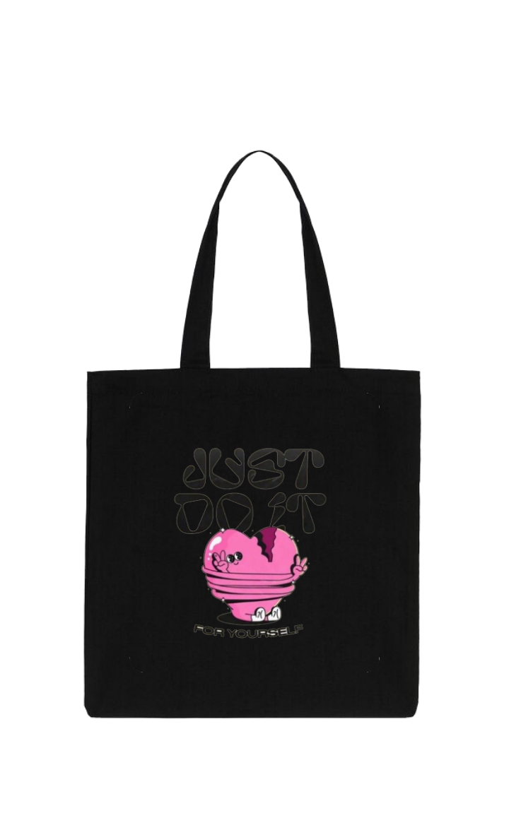 JUST 1500 tote bag Black 146