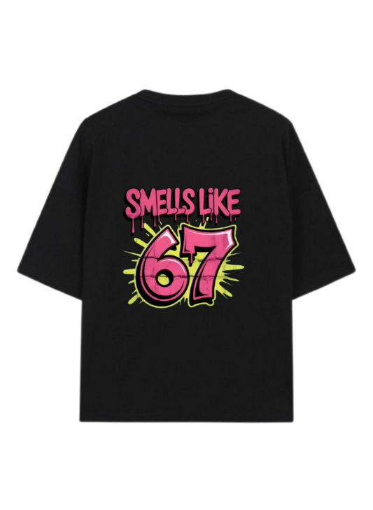 67 designs One Size t- shirt Black Back 16