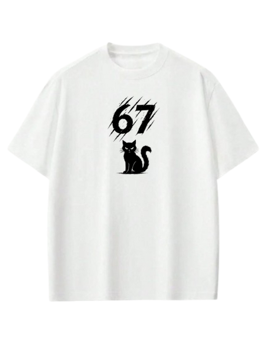 67 designs One Size t- shirt White 16