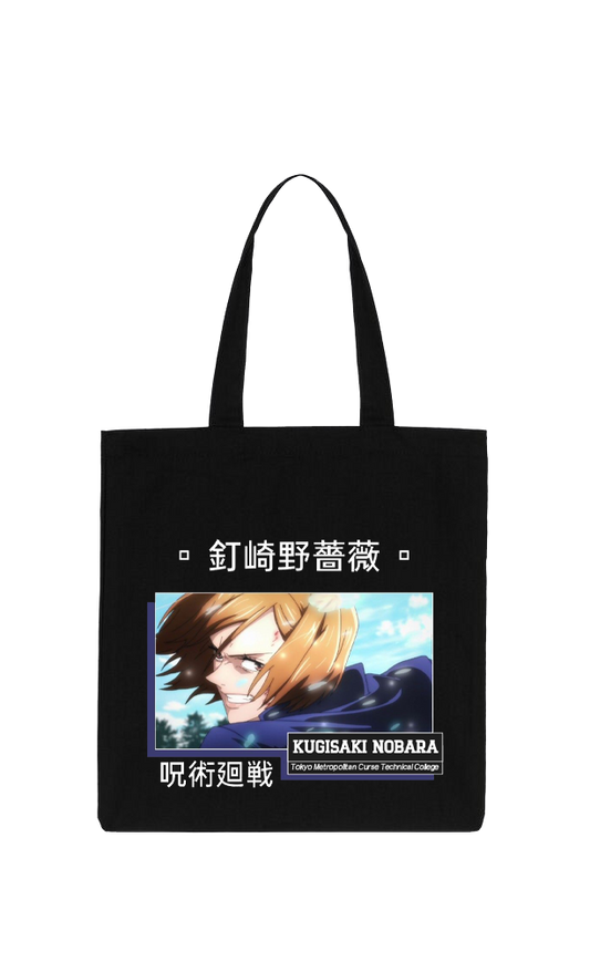 jujutsu kaisen GOJO  tote bag Black 16