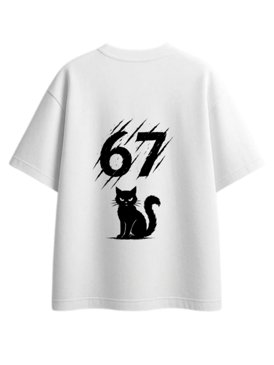 67 designs One Size t- shirt White Back 16