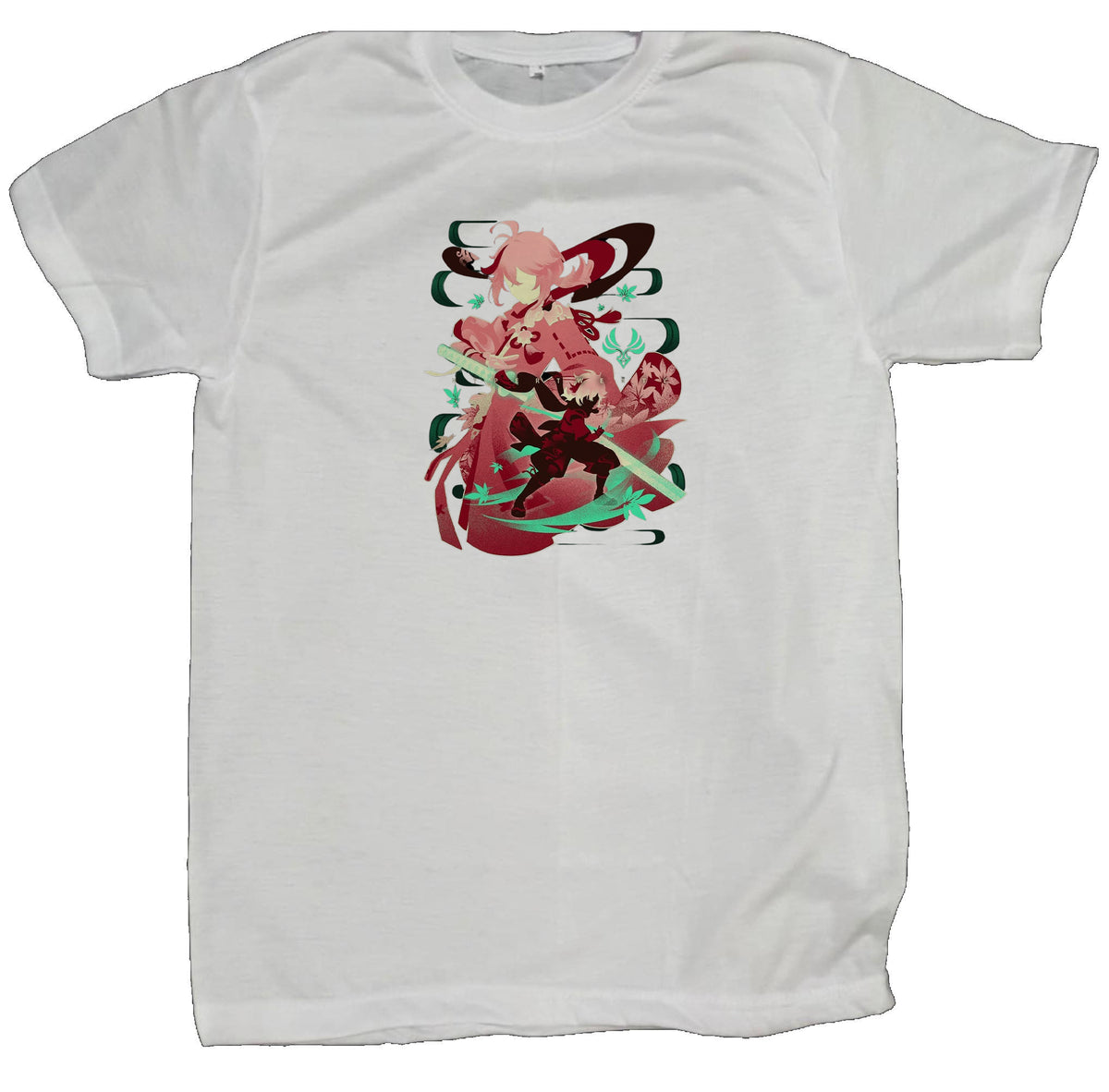Genshin Impact t-shirt fit White 17