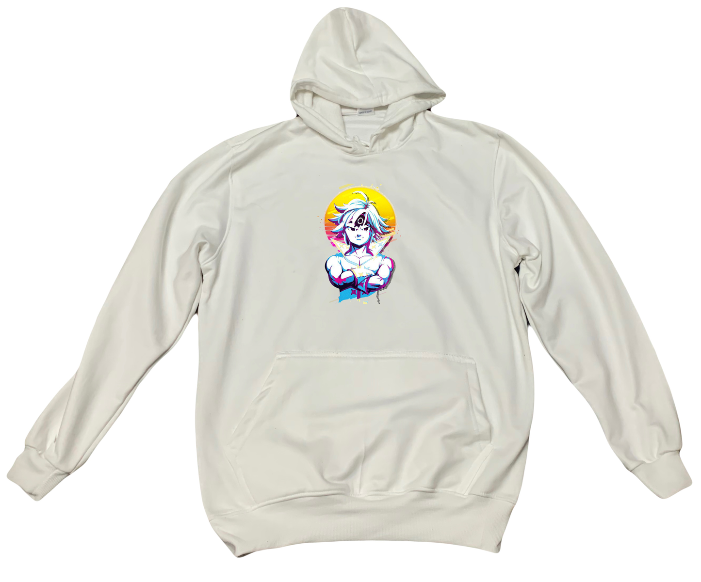 Anime Nanatsu no taizai seven deadly sins Oversize Hoodie White 16