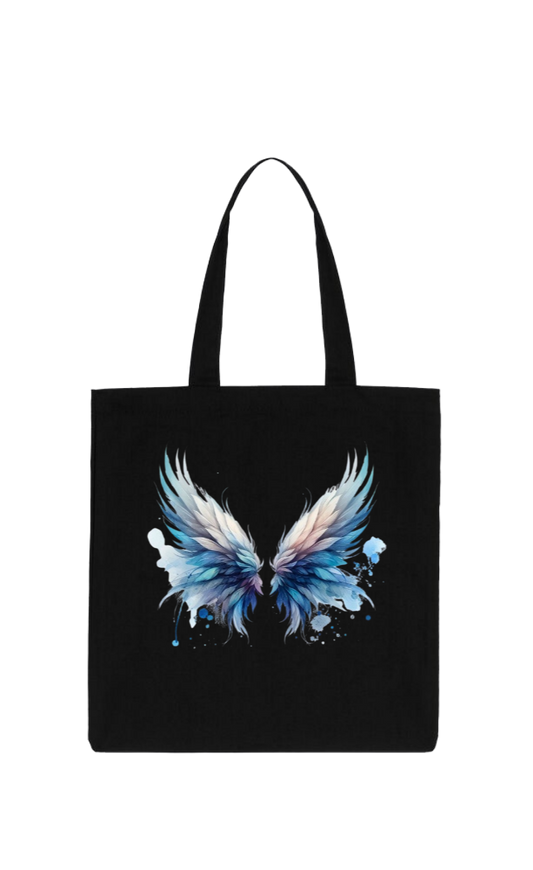 butterflies tote bag Black 16