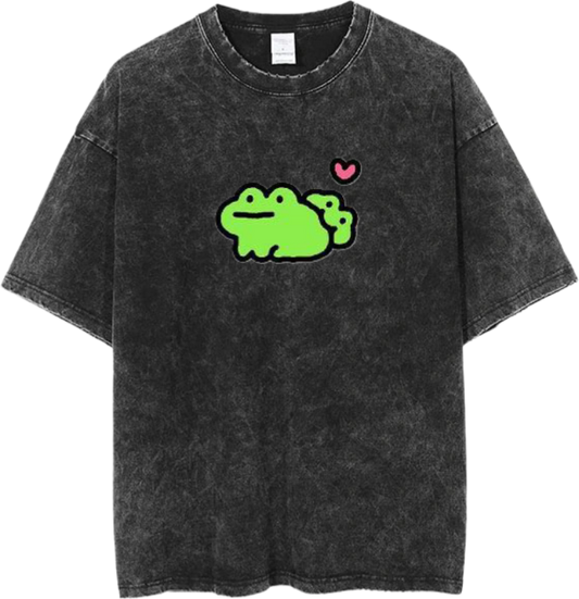 Frog One Size t- shirt Washed 16