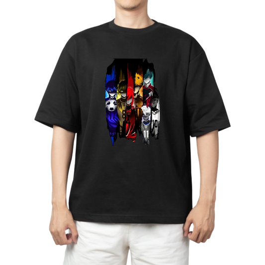 blue lock t- shirt One Size Black 34