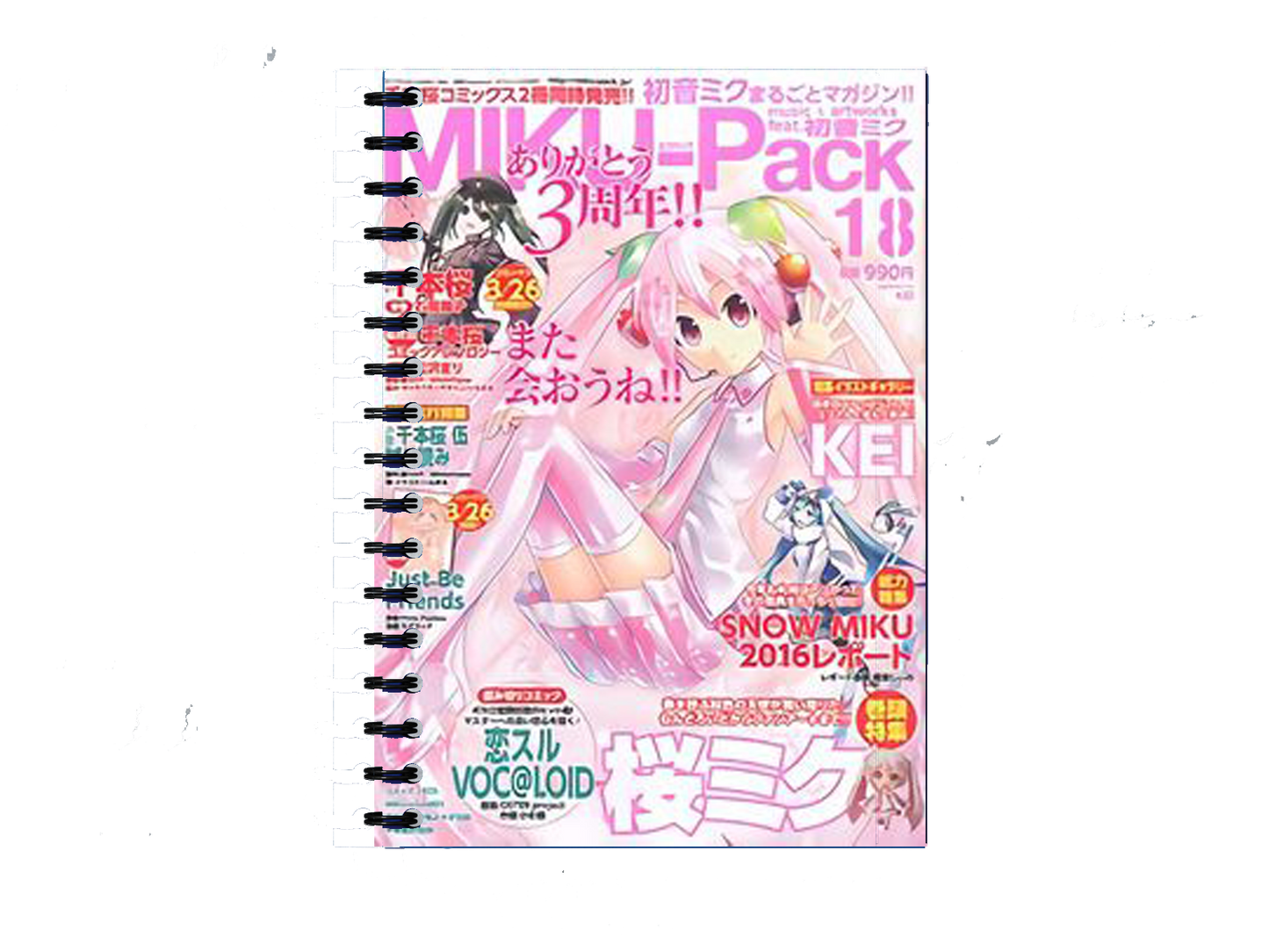 Hatsune Miku Notebook A5 16