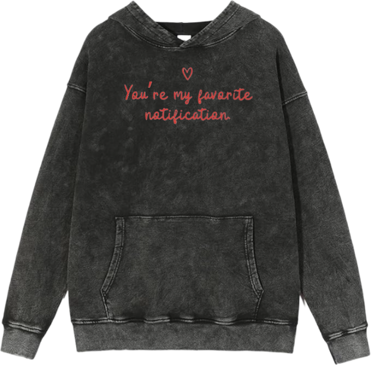 VaIentine coupIe Oversize  Hoodie Washed gray 16