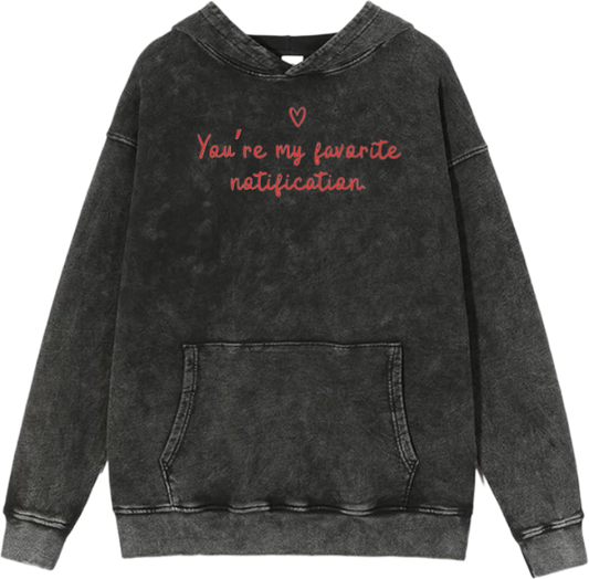 VaIentine coupIe Oversize  Hoodie Washed gray 16