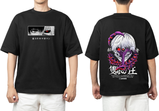 Tokyo ghoul t- shirt One Size Black Back 16