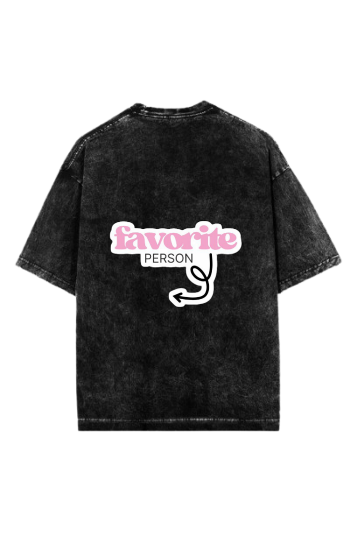 VaIentine coupIe One Size t- shirt Washed Back 16