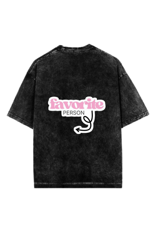 VaIentine coupIe One Size t- shirt Washed Back 16