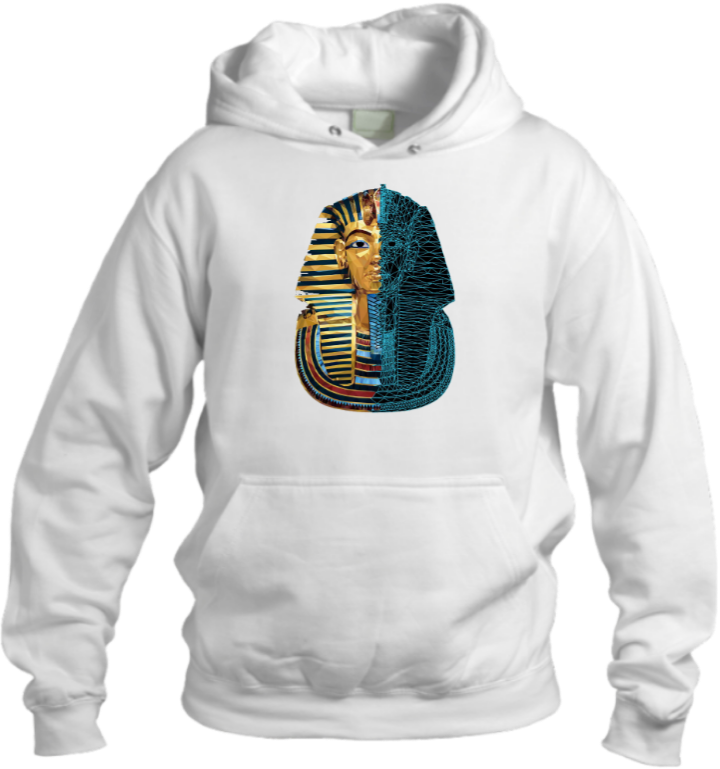 Egypt Over Size hoodie White 16
