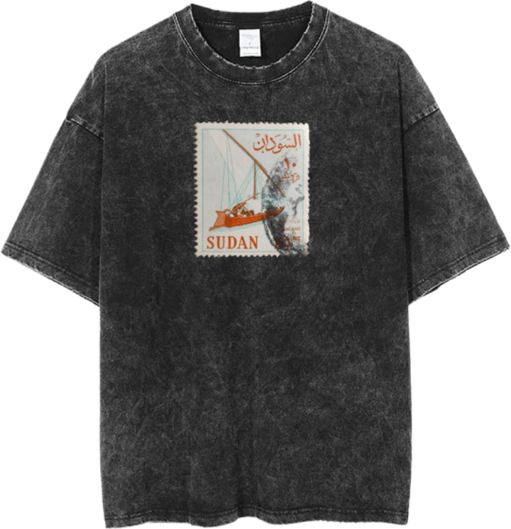 Sudan One Size t- shirt Washed 16