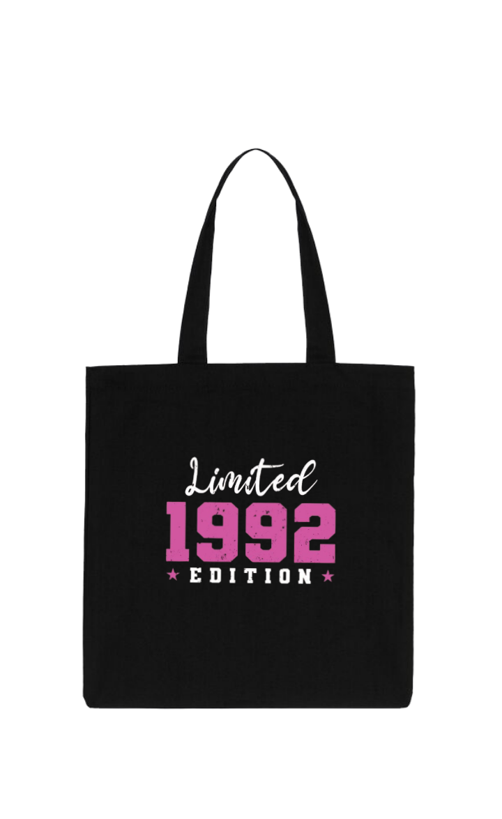 age tote bag Black 1992