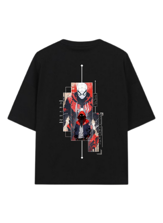 Spiderman t- shirt One Size Black Back 16