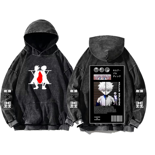 Hunter × Hunter One Size hoodie Washed Back 16