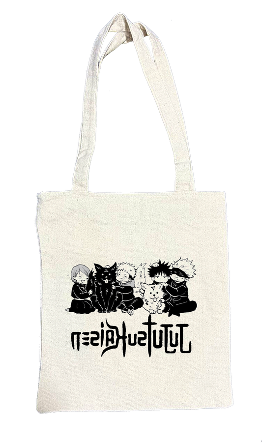 jujutsu kaisen GOJO  tote bag biege 16