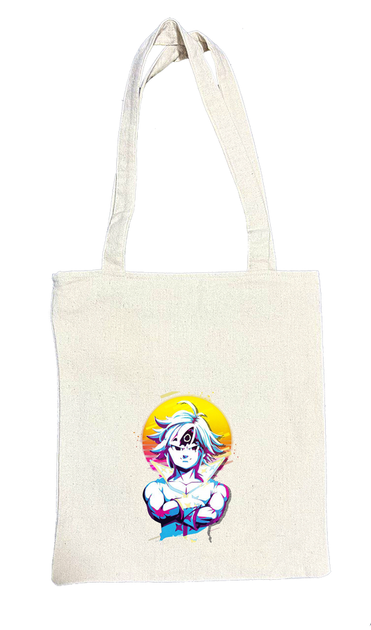 Anime Nanatsu no taizai seven deadly sins  tote bag White 16