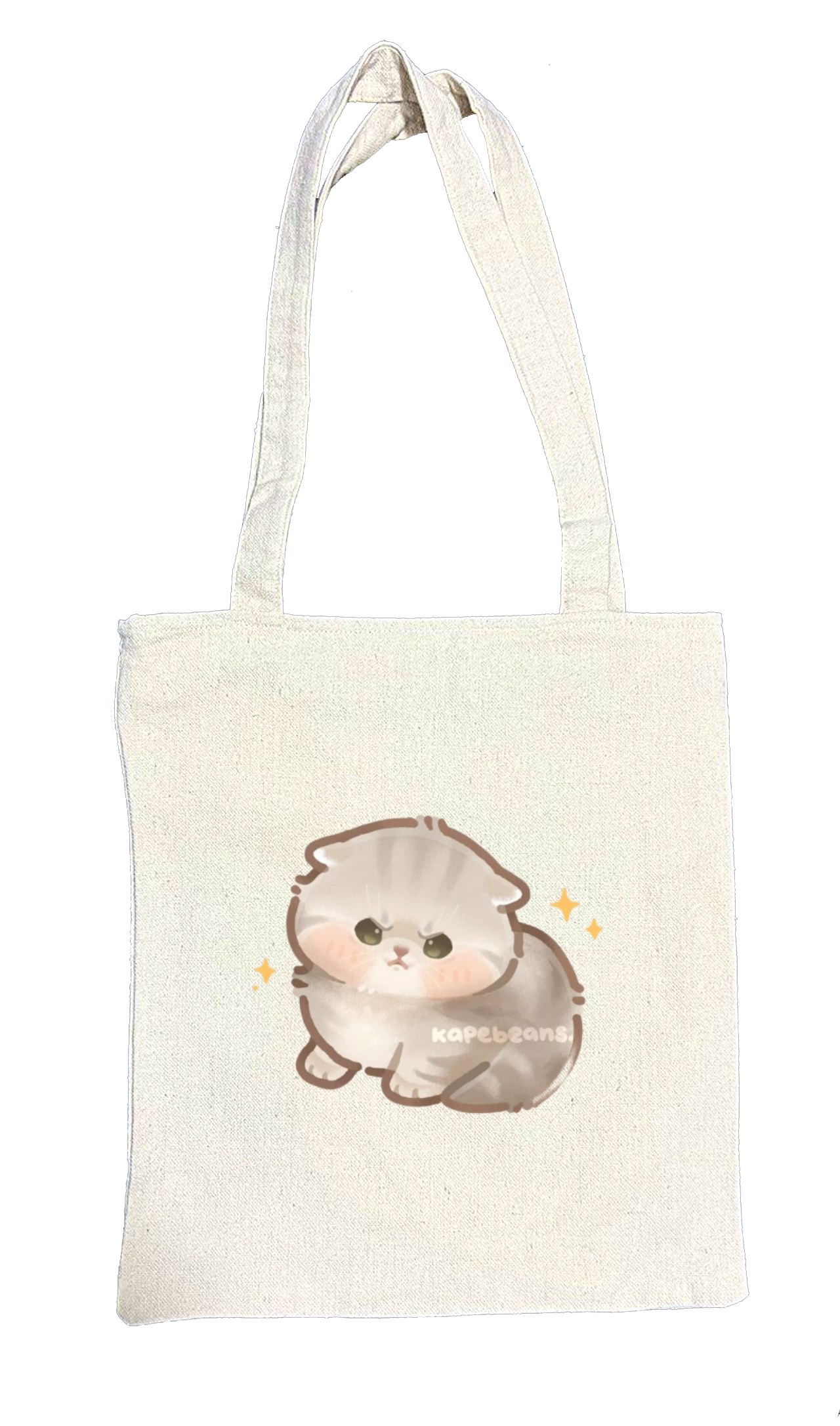 cat tote bag White 16