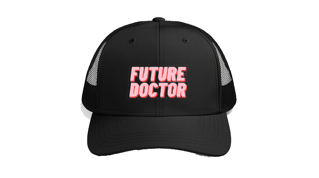 Baseball cap Black FUTURE DOCTOR 216