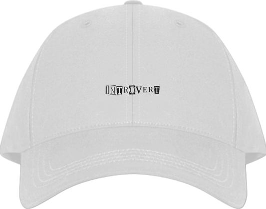 INTROVERT Baseball cap White 166