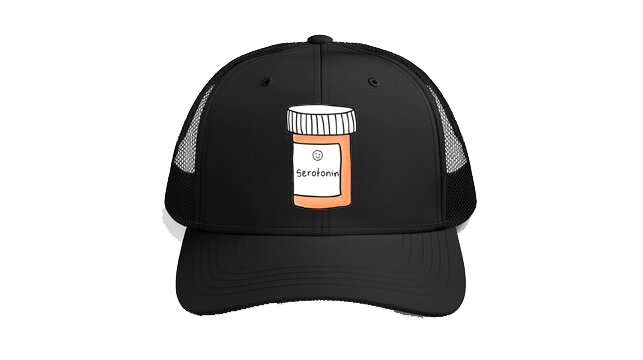 Baseball cap Black Serotonin 221