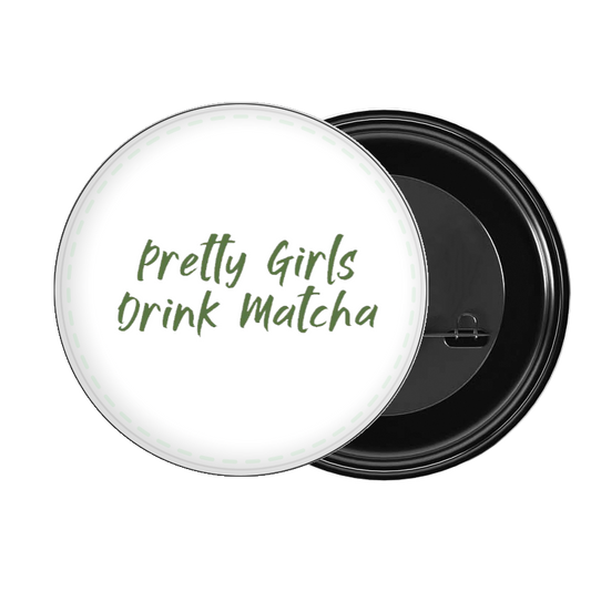 brooch Pretty Girls Drink Matcha 177