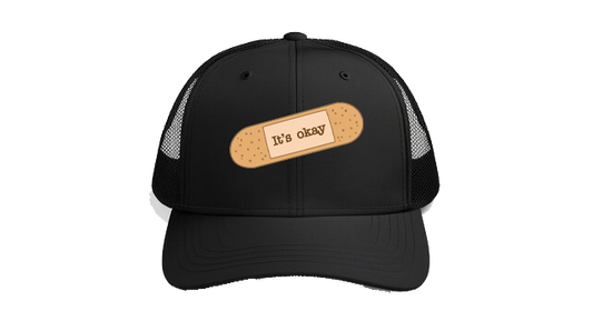 Baseball cap Black  It's okay 223