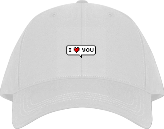 I ❤️ you Baseball cap White 171
