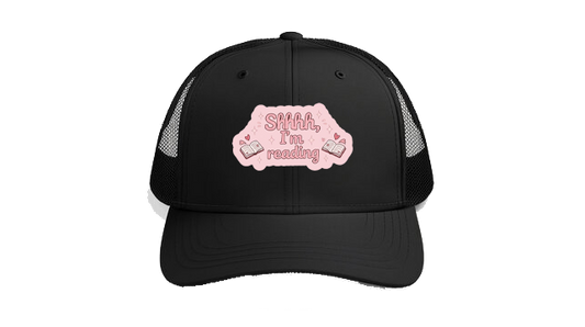 Baseball cap Black Shhhh, I'm reading 225