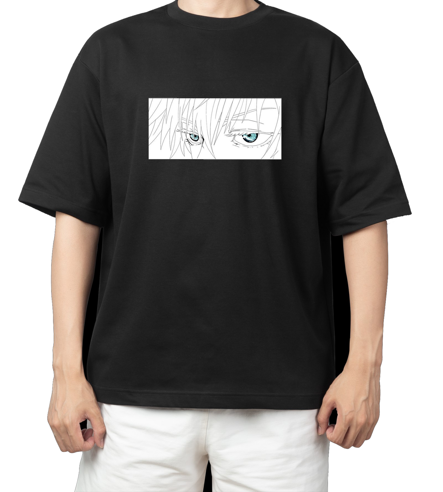 tjujutsu kaisen GOJO Oversize t- shirt Black 17