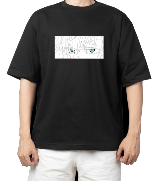 tjujutsu kaisen GOJO Oversize t- shirt Black 17