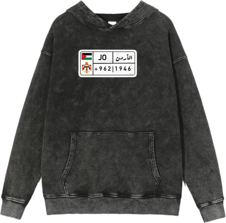 Jordan Oversize  Hoodie Washed gray 17