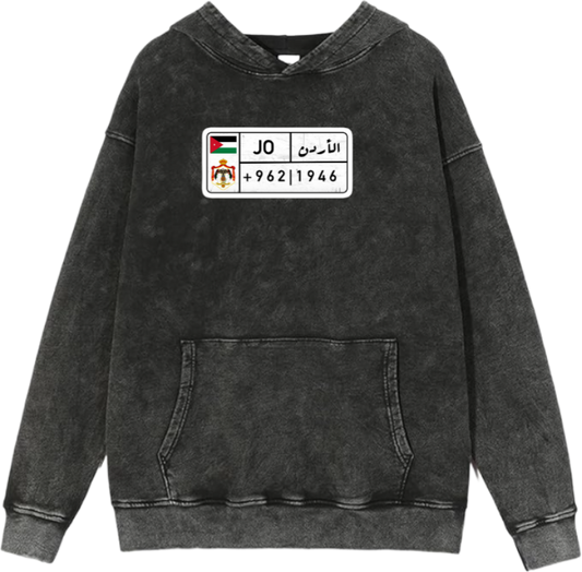 Jordan Oversize  Hoodie Washed gray 17