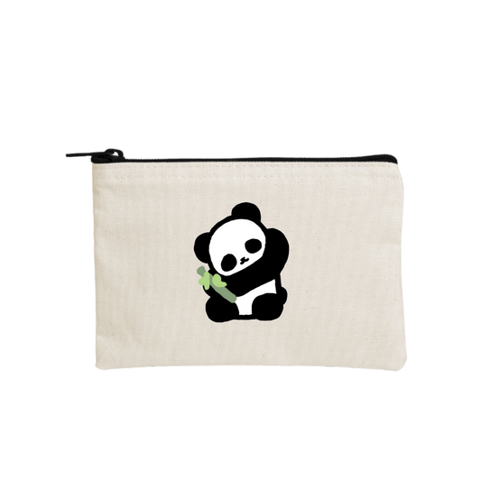 PANDA wallet pencil case Beige 17