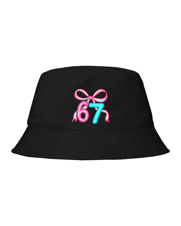 67 designs Bucket hat Fishman hat cap Black 17