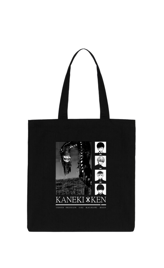 Tokyo ghoul tote bag Black 17